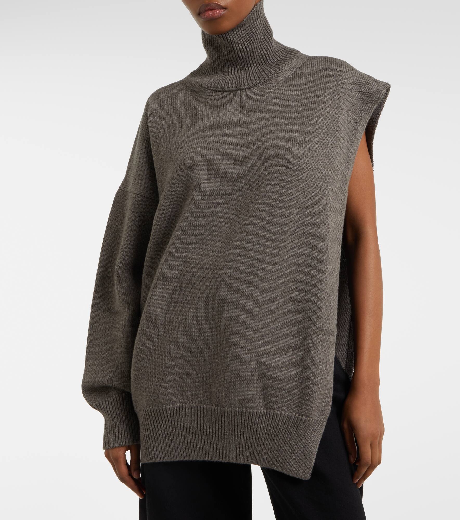 Sided virgin wool sweater - 6