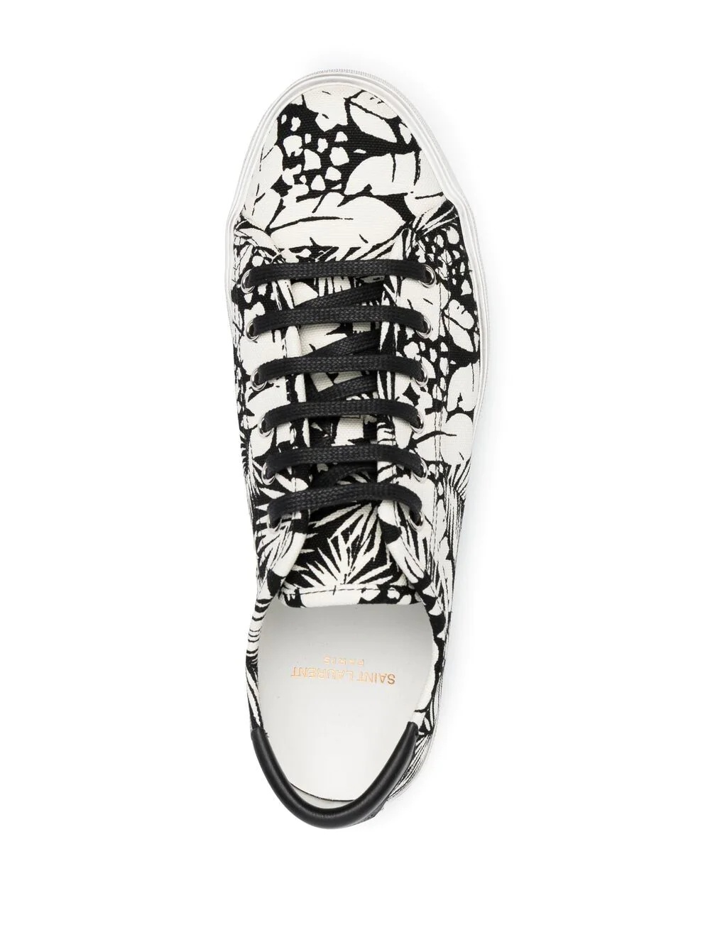 Malibu foliage-print sneakers - 4