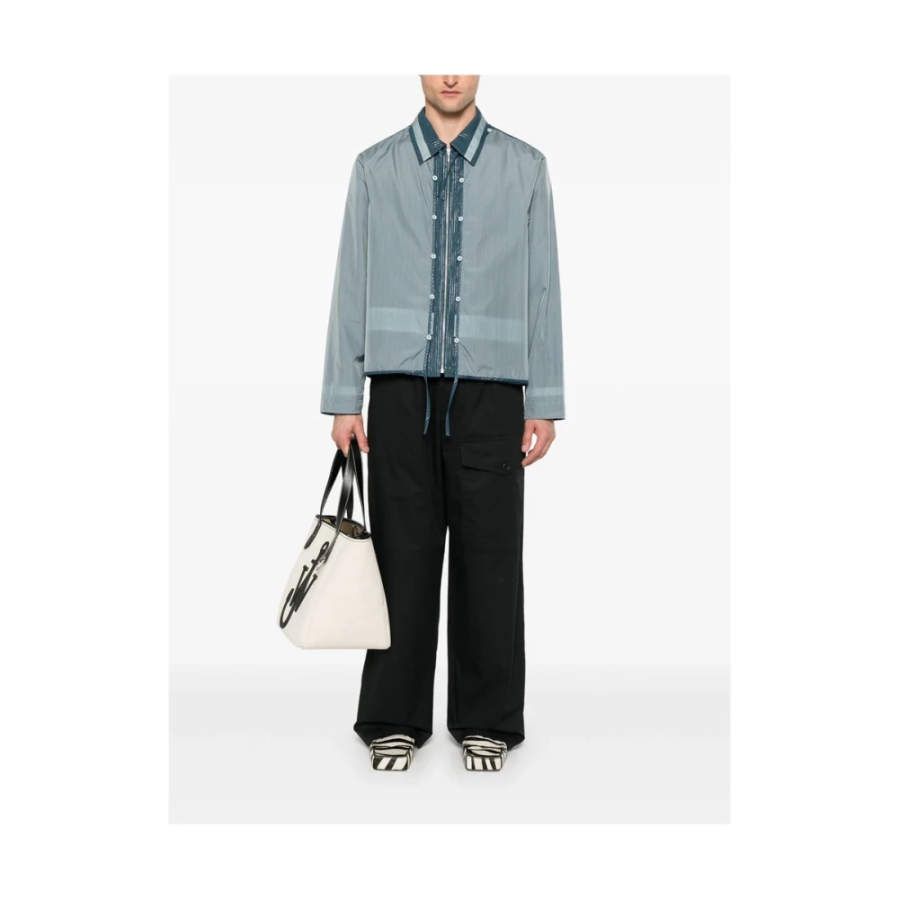 BLACK ELASTIC WAISTBAND PANTS - 3