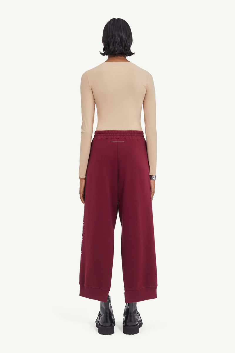 Slit hem track pants 4