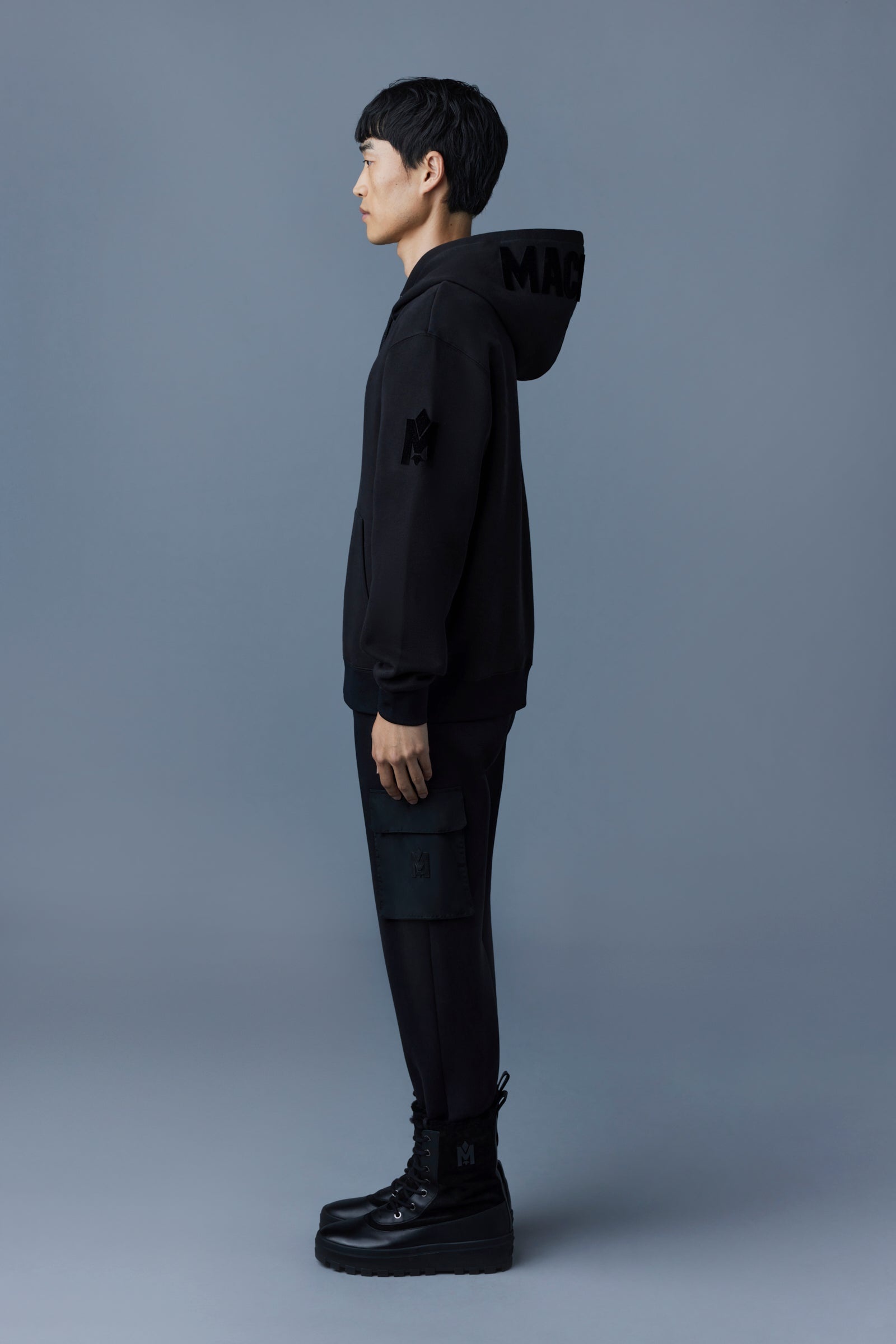 KRYS hoodie with velvet embroidery - 3
