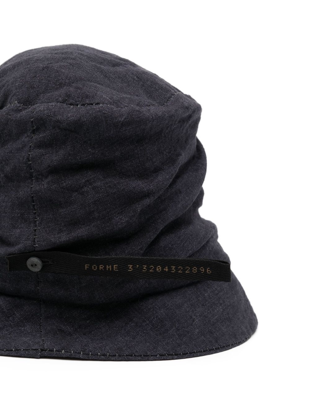 tonal-stitching bucket hat - 2