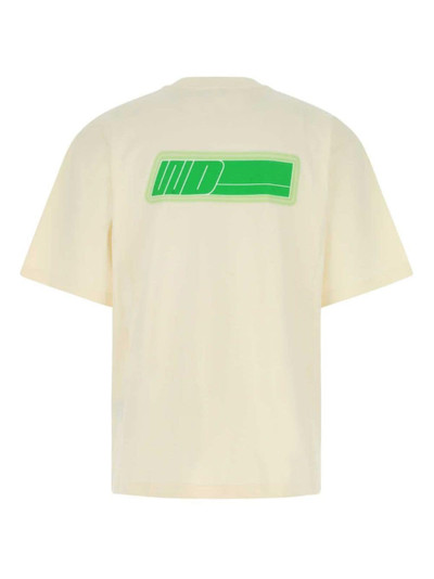 We11done logo-print cotton T-shirt outlook