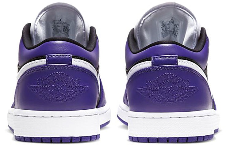 Air Jordan 1 Low 'Court Purple Black' 553558-501 - 5