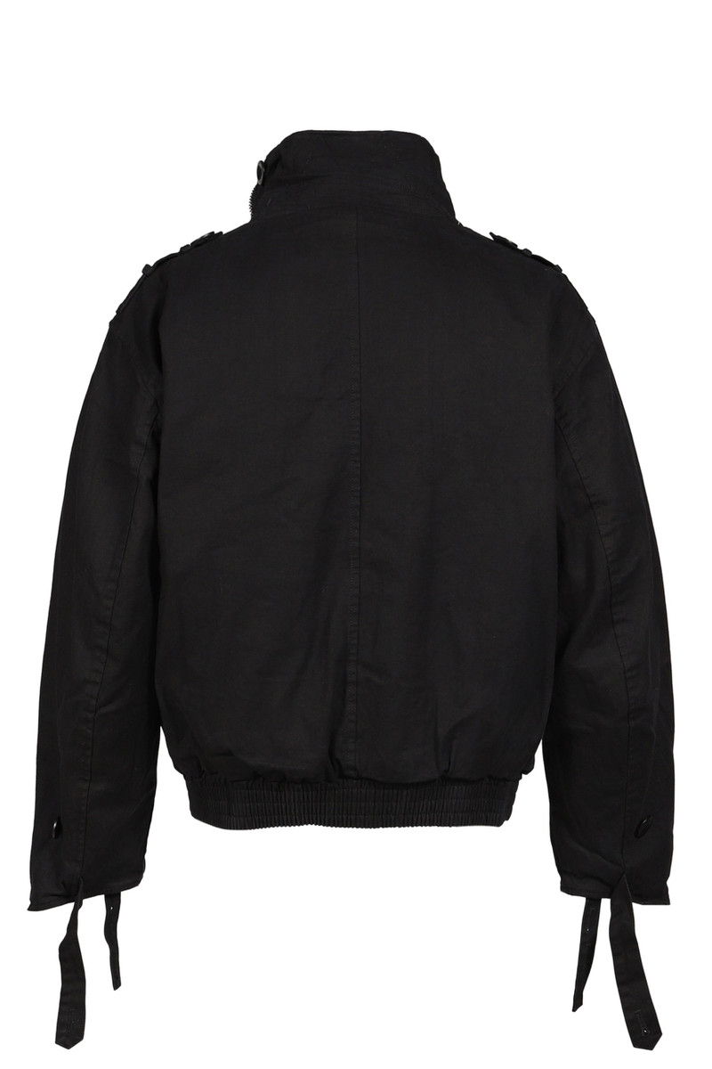 NO/FAITH STUDIOS MILITARY BUTTON JACKET / BLK outlook
