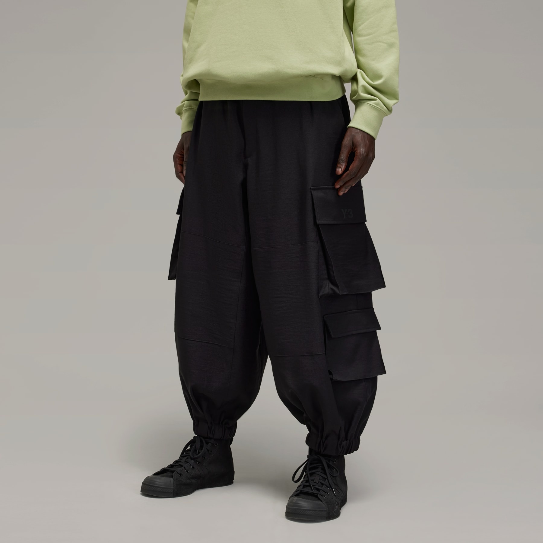 Y-3 Sport Uniform Cuffed Cargo Pants - 2