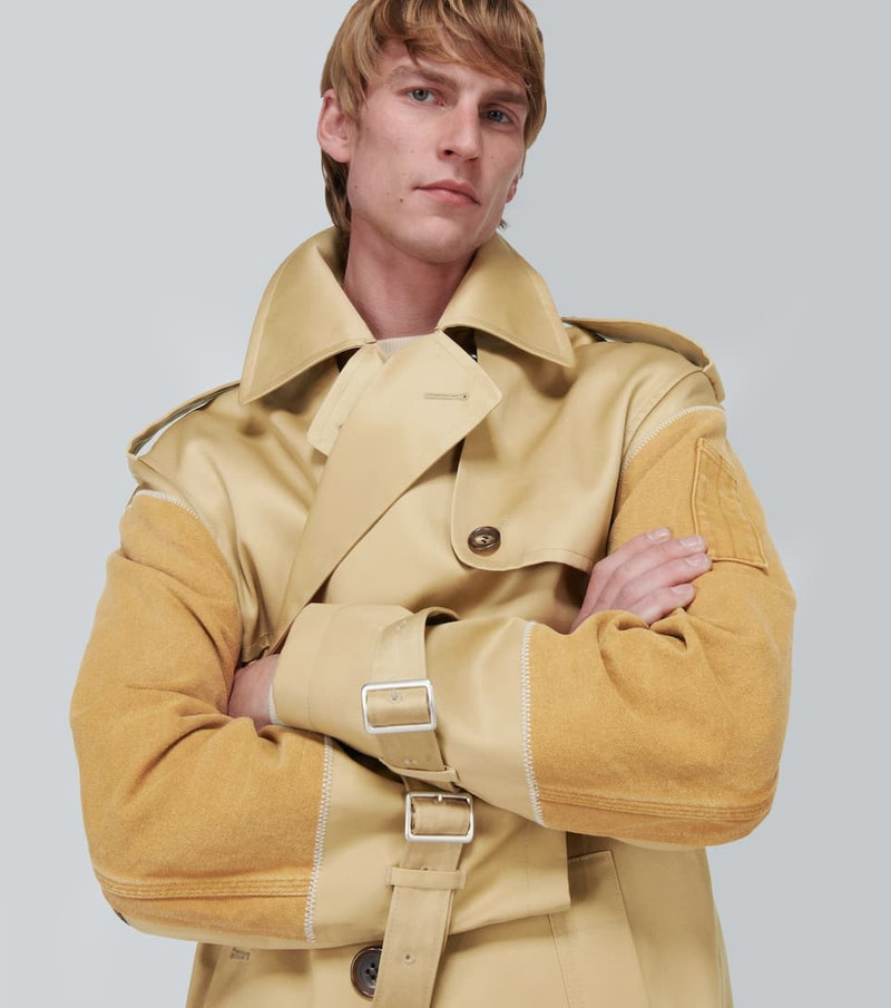 x Carhartt panelled trench coat 5