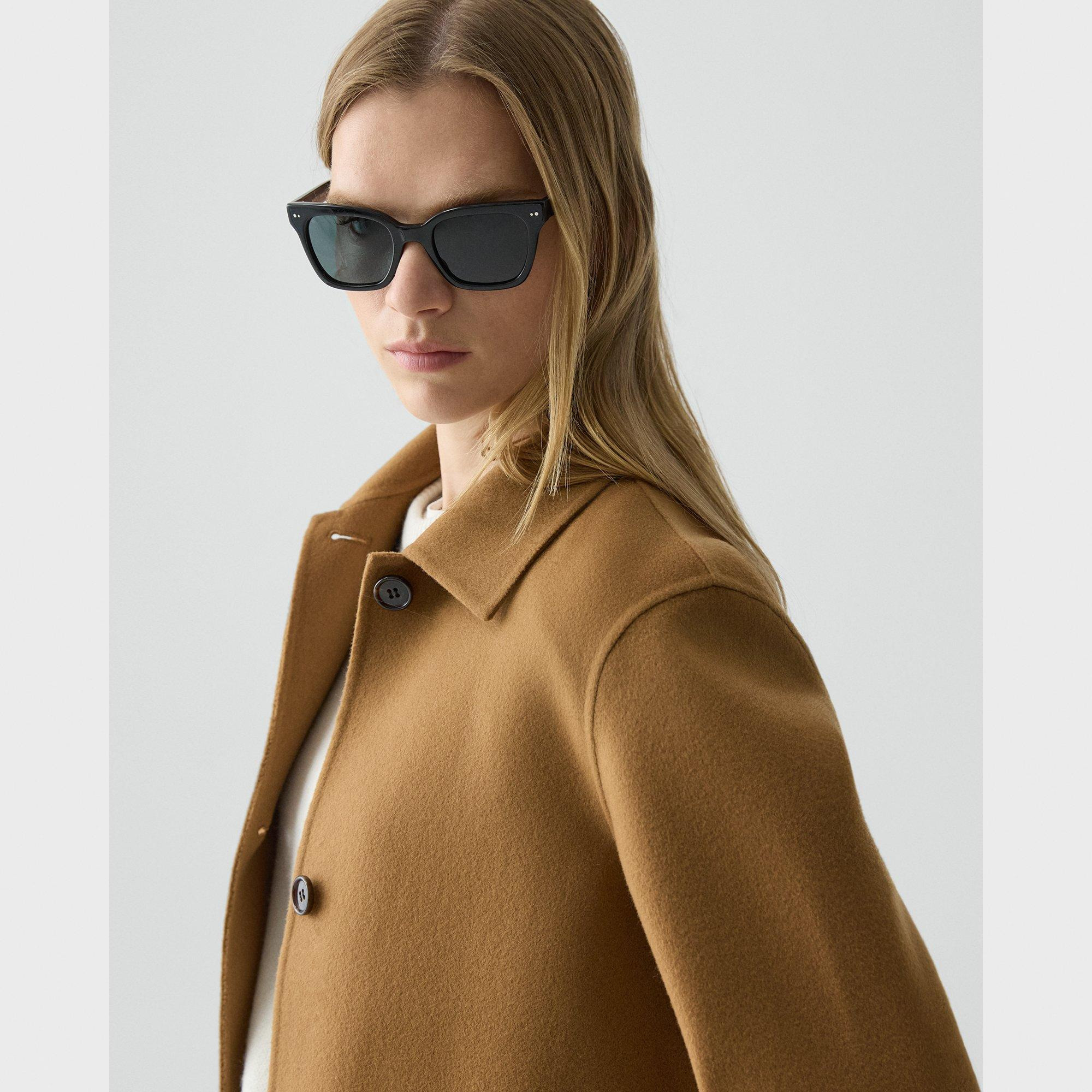 Boxy Cuff Jacket in Double-Face Wool-Cashmere - 5