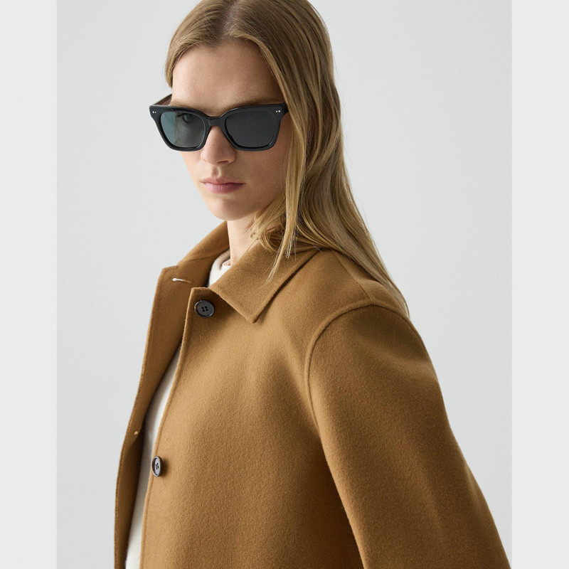 Boxy Cuff Jacket in Double-Face Wool-Cashmere 5