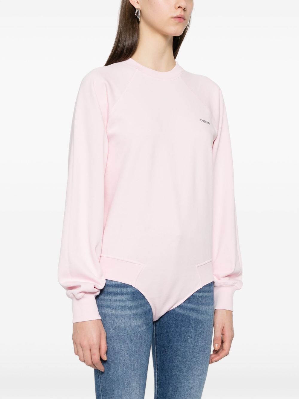 crew-neck bodysuit - 3