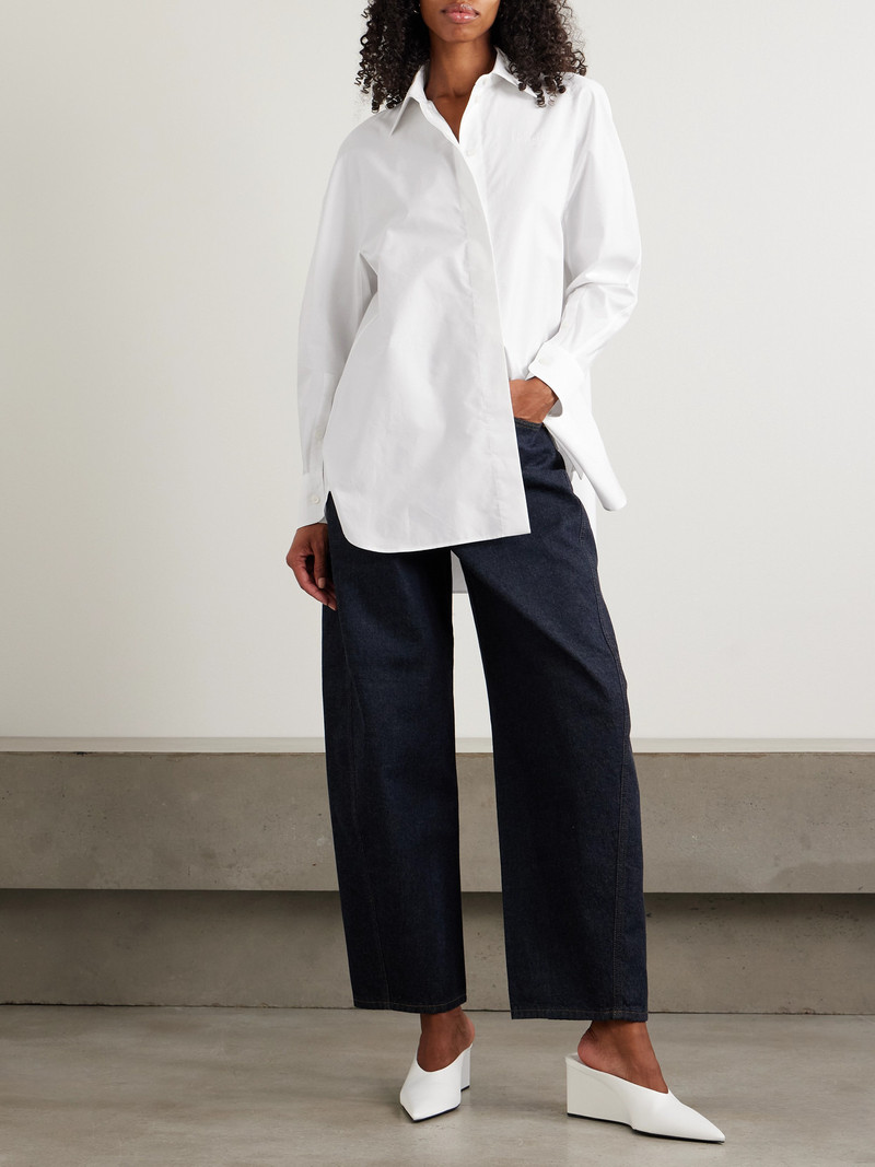 Givenchy Embroidered Cotton-poplin Shirt outlook