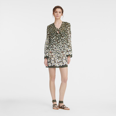 Longchamp Dress Khaki - Voile outlook