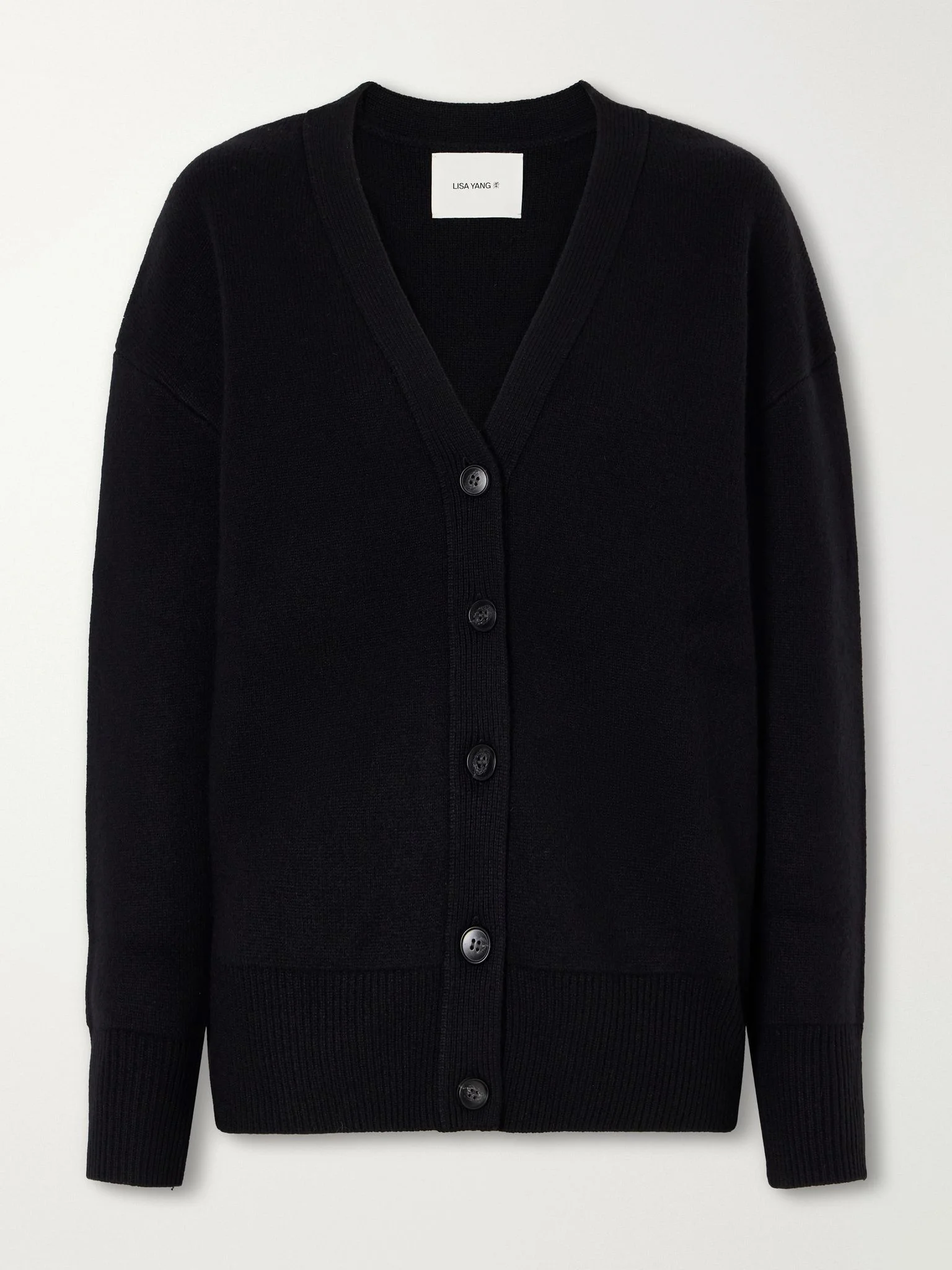 Amery cashmere cardigan Black - 1