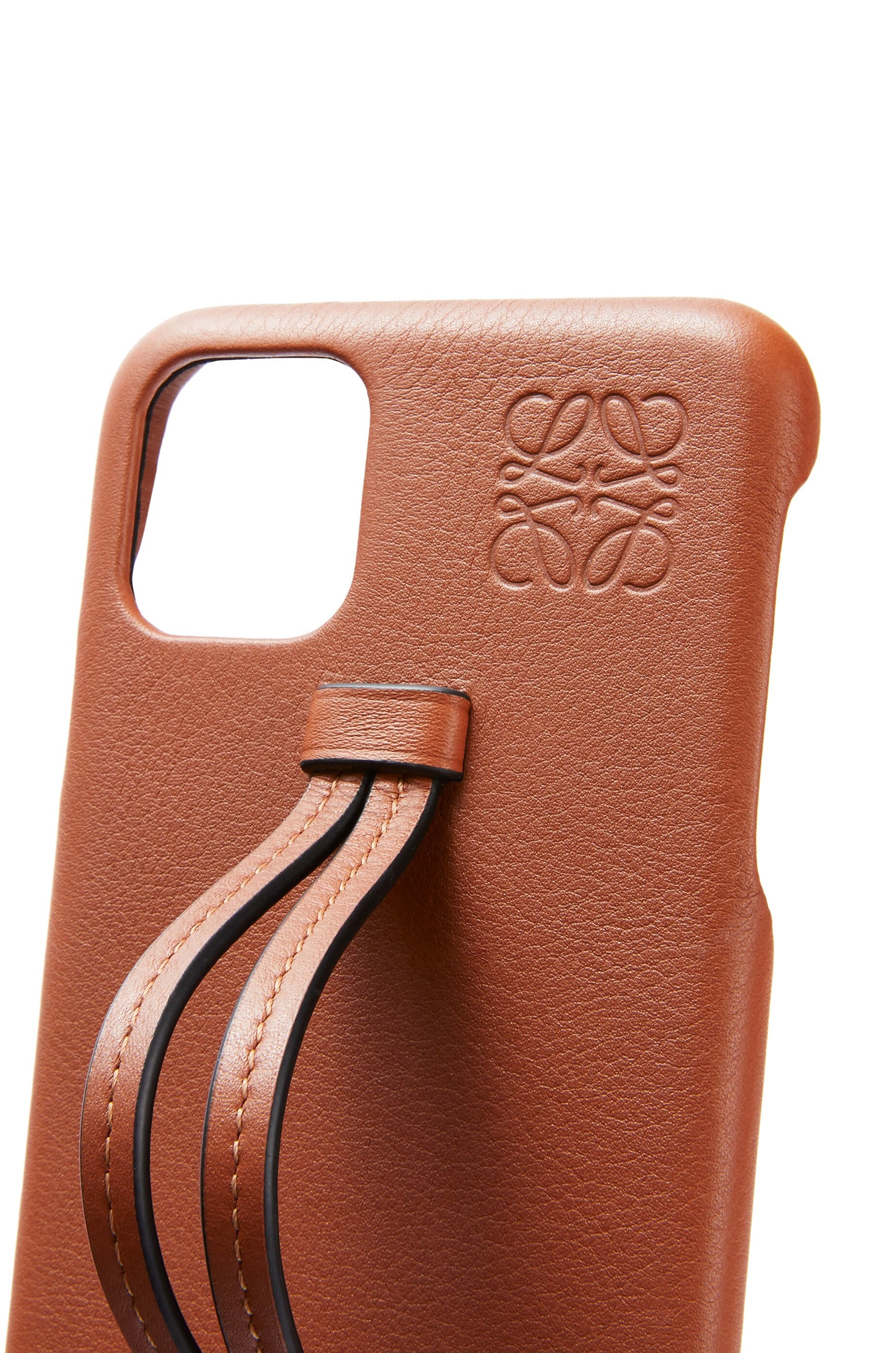 Handle cover for iPhone 11 Pro Max in classic calfskin - 4