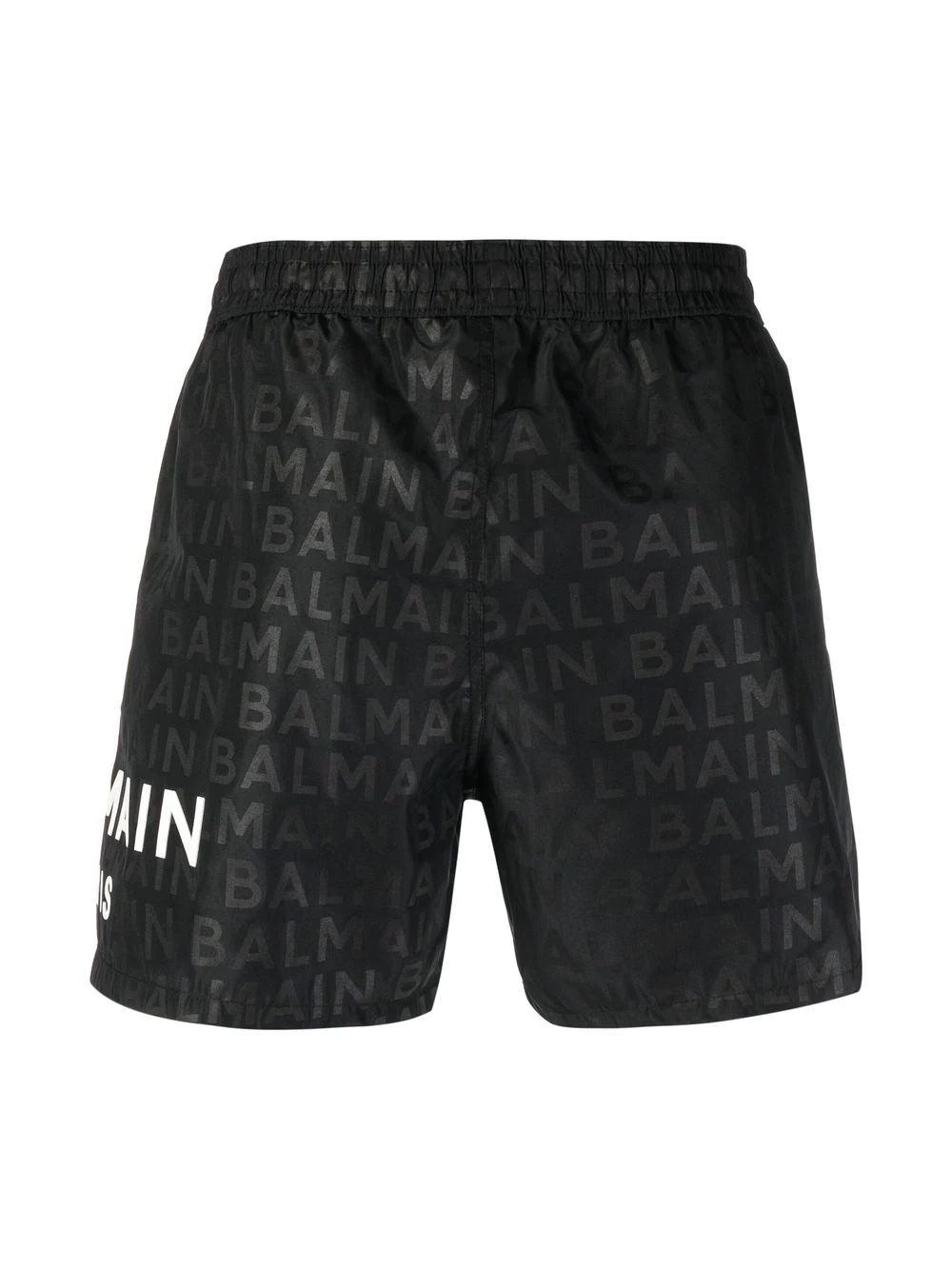 logo-print swim shorts - 2