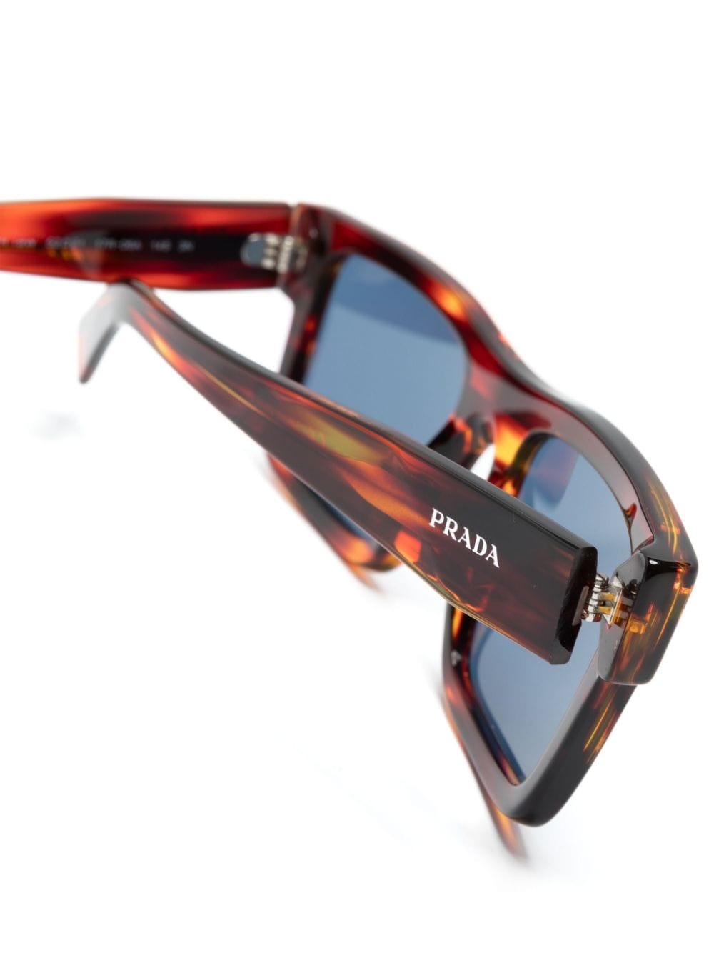 tortoiseshell square-frame sunglasses - 3