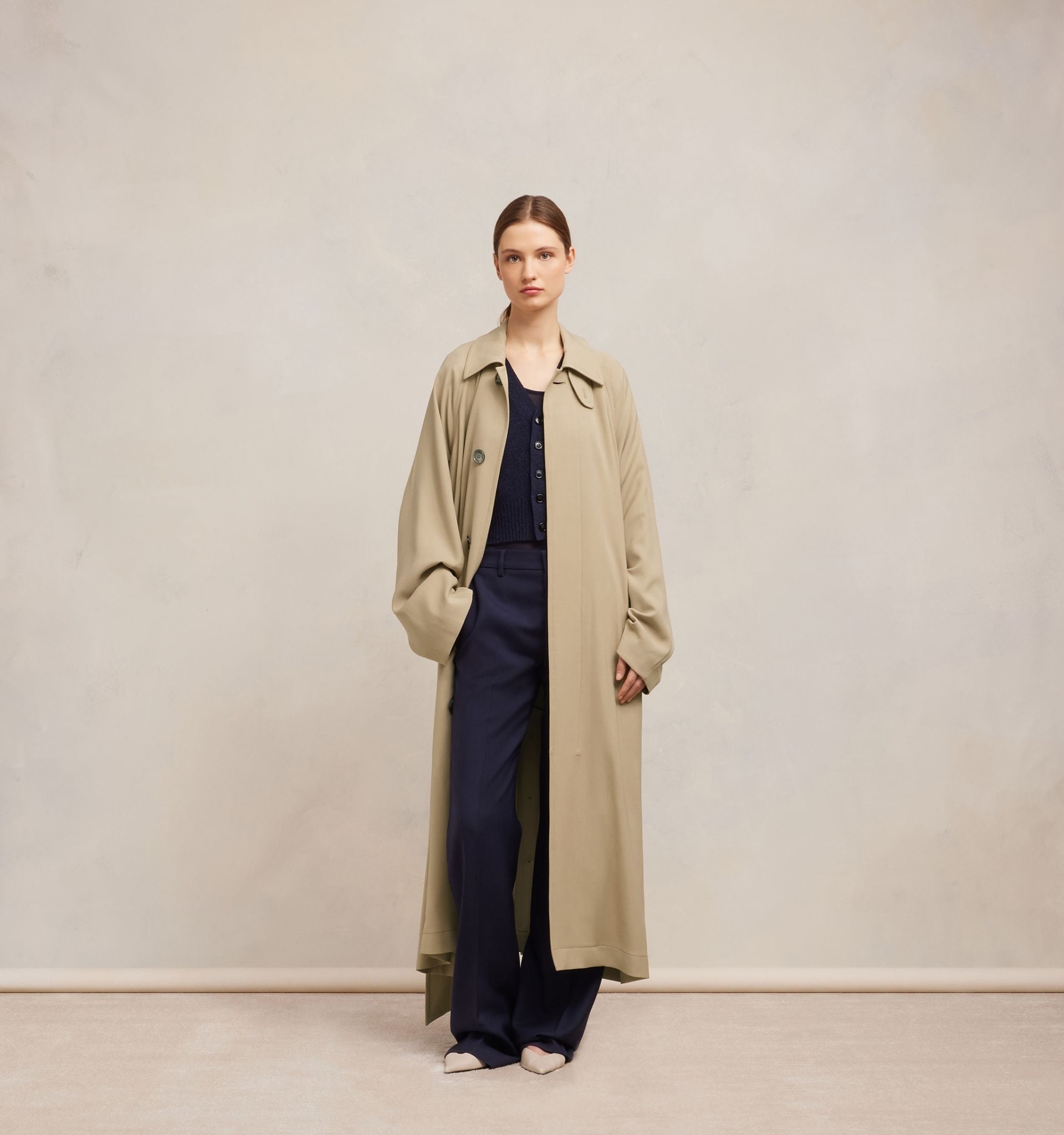 Long Belted Coat - 3