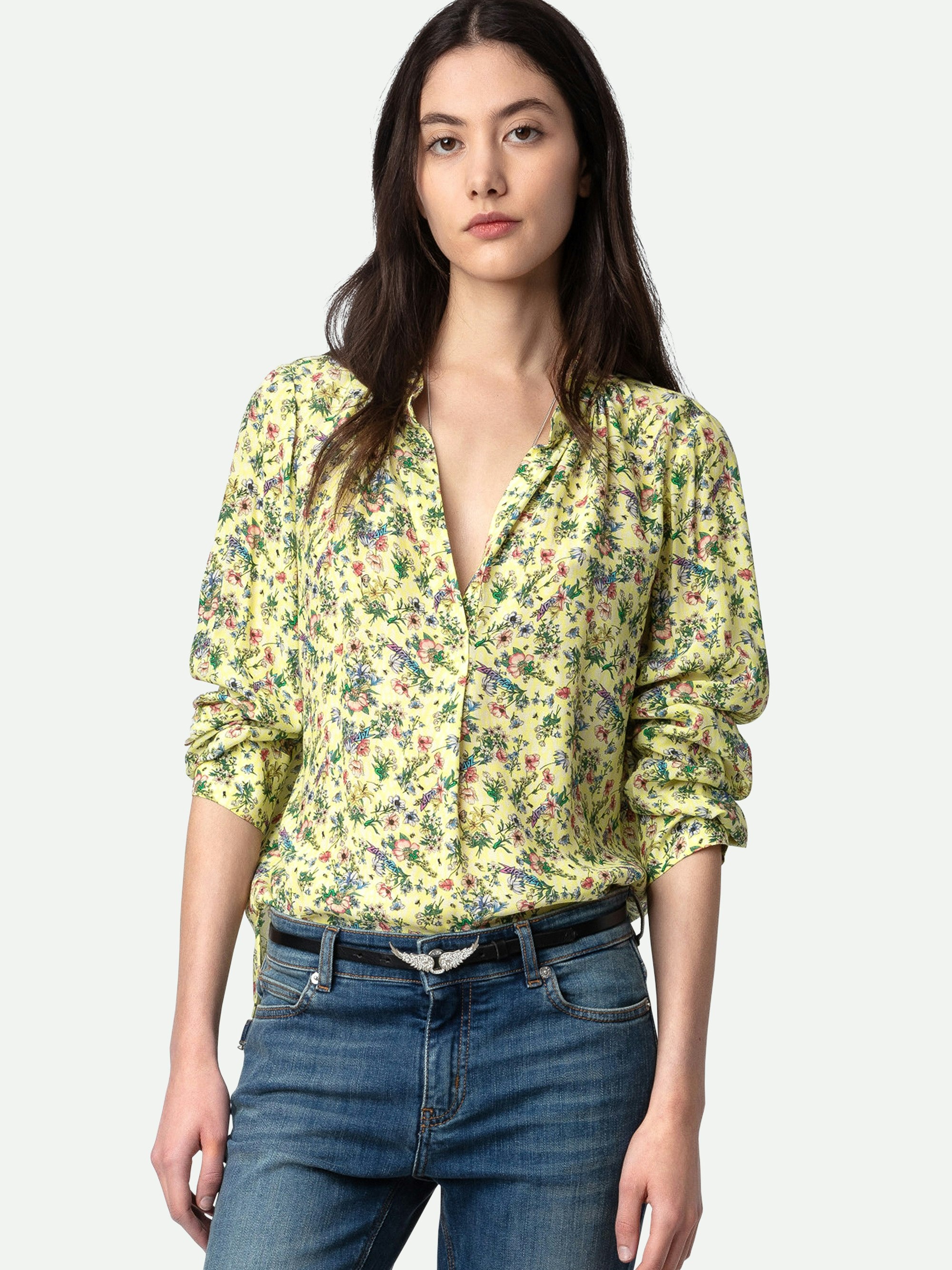 Tink Satin Blouse - 5