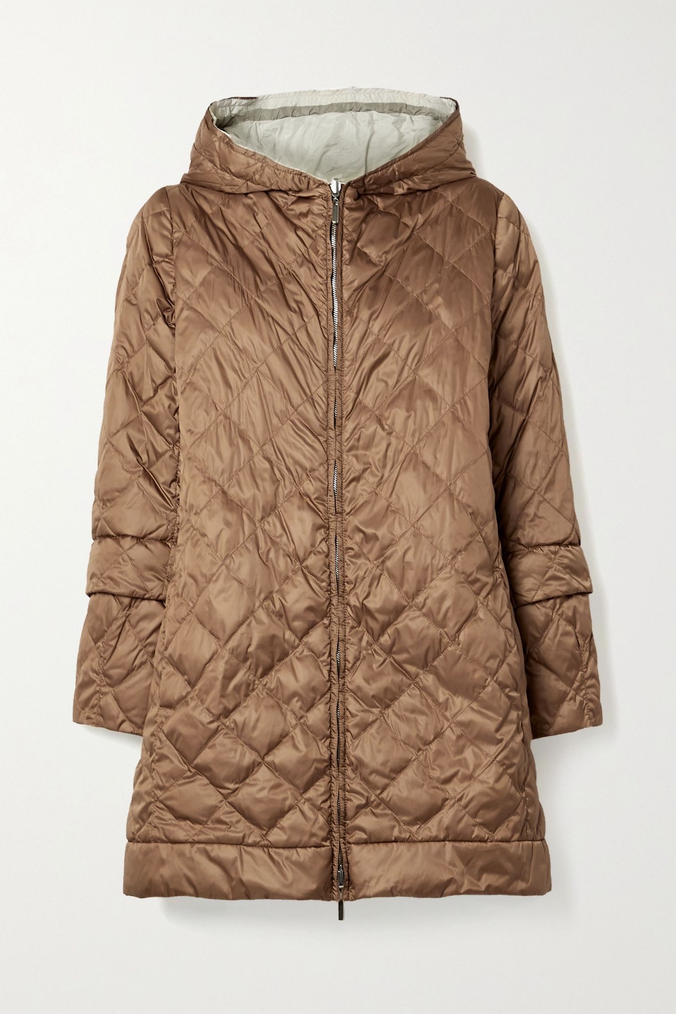 The Cube Enovel hooded quilted shell down jacket - 1