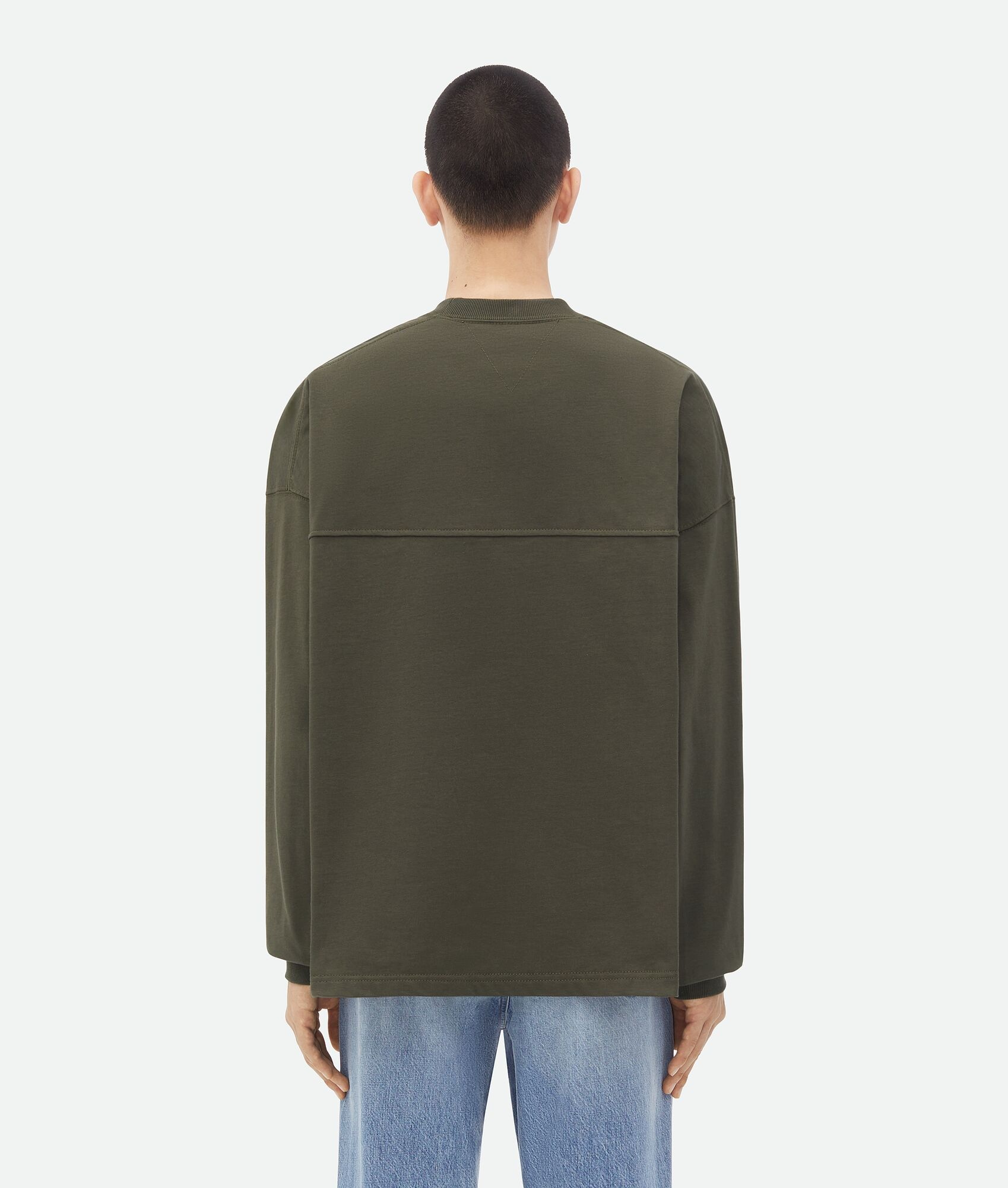 Jersey Oversized Long Sleeve T-Shirt - 3