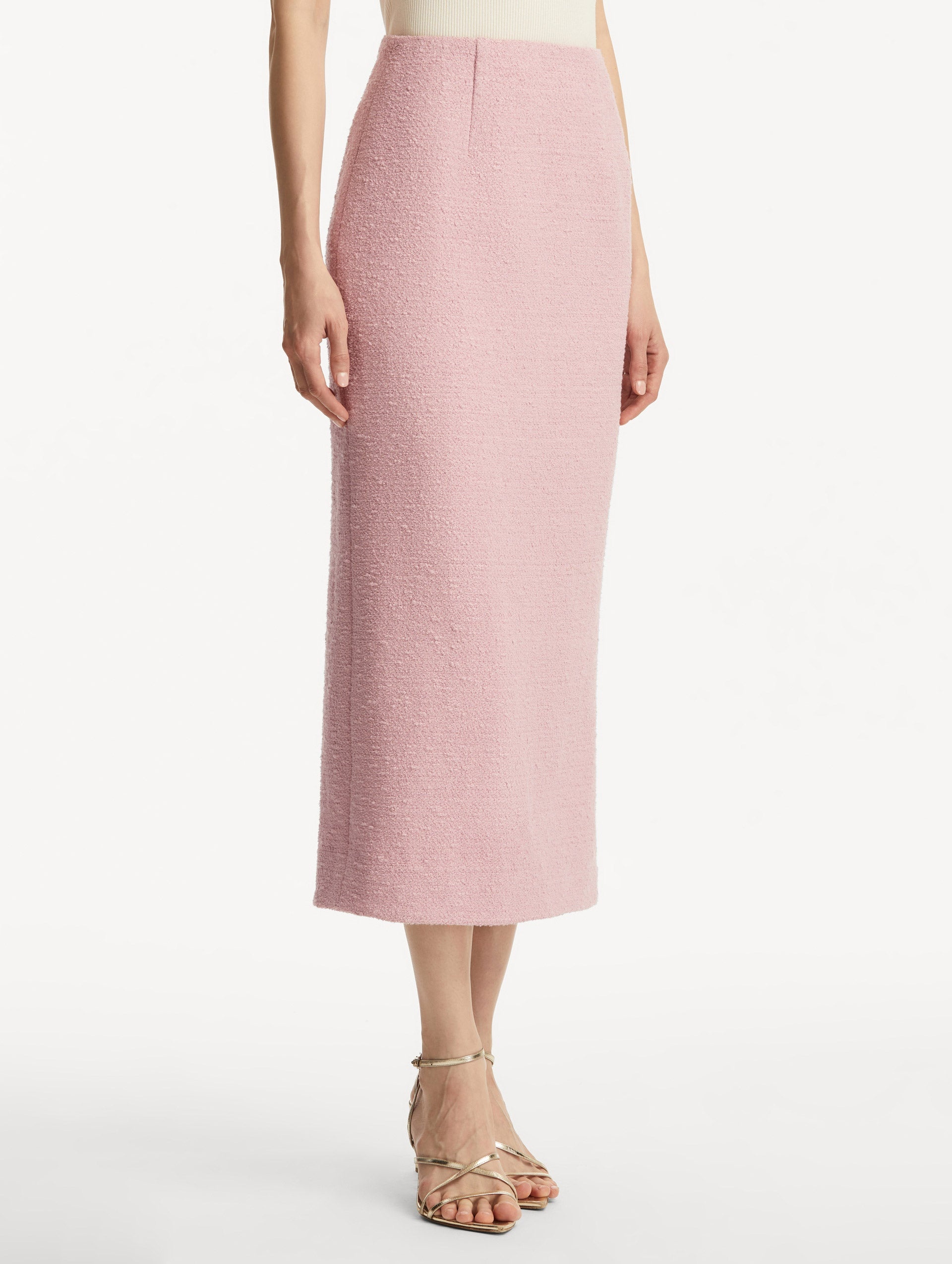 TWEED PENCIL SKIRT - 5