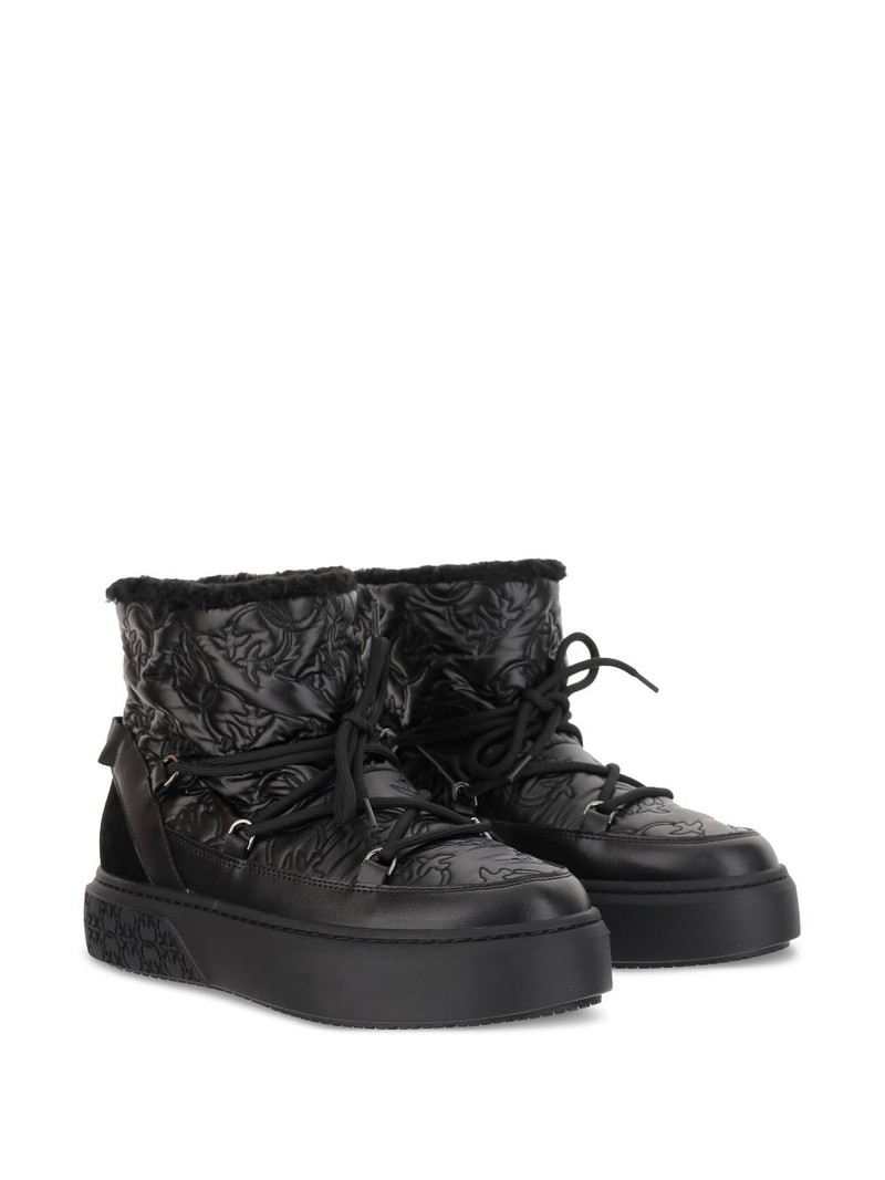 PINKO quilted platform boots outlook