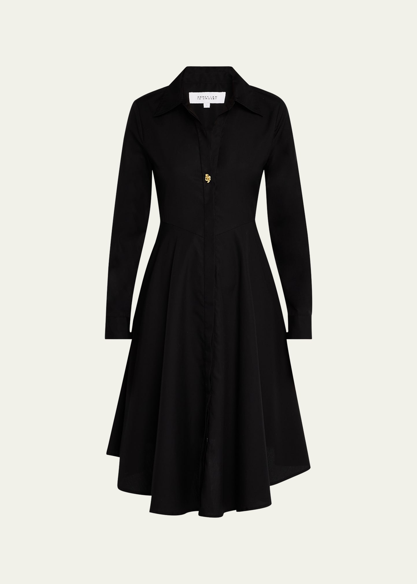 Helene Asymmetrical Shirtdress - 1