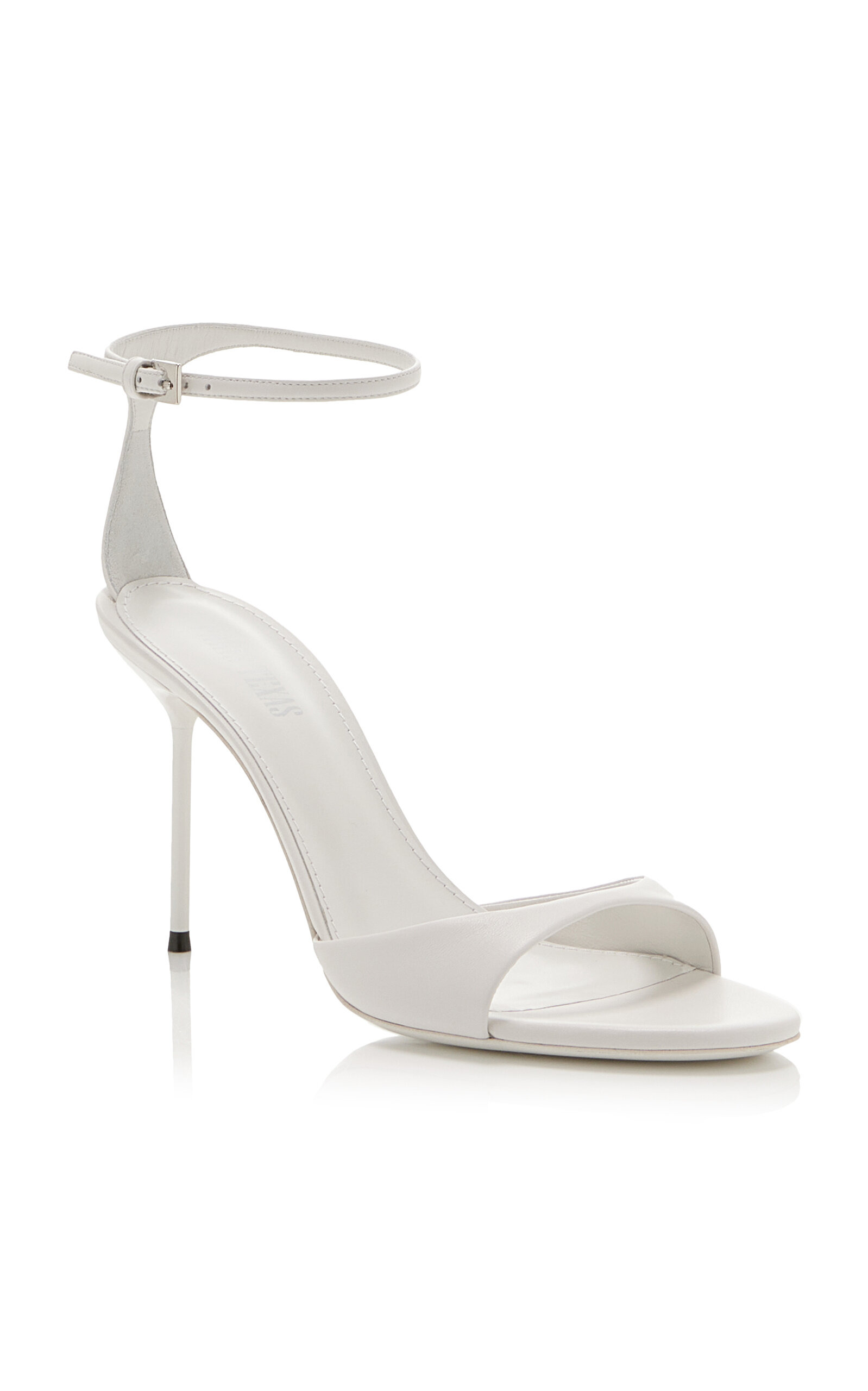 Lidia Leather Sandals white - 3