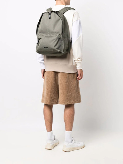 MSGM medium logo-print backpack outlook