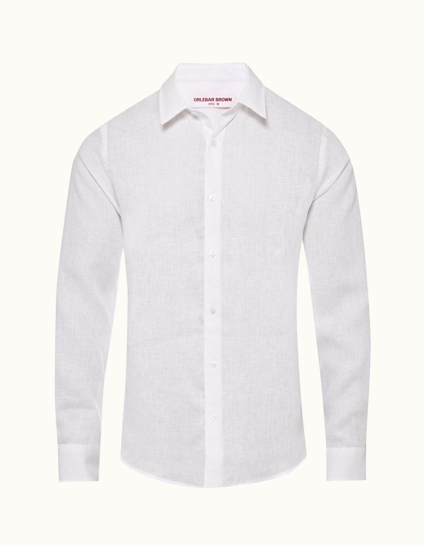 Giles Linen CLS II Shirt White - 1