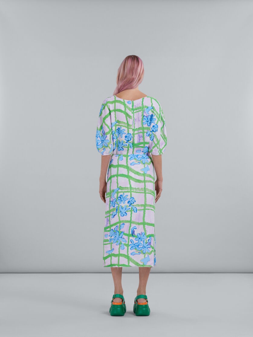 PRINTED CADY SKIRT - 3