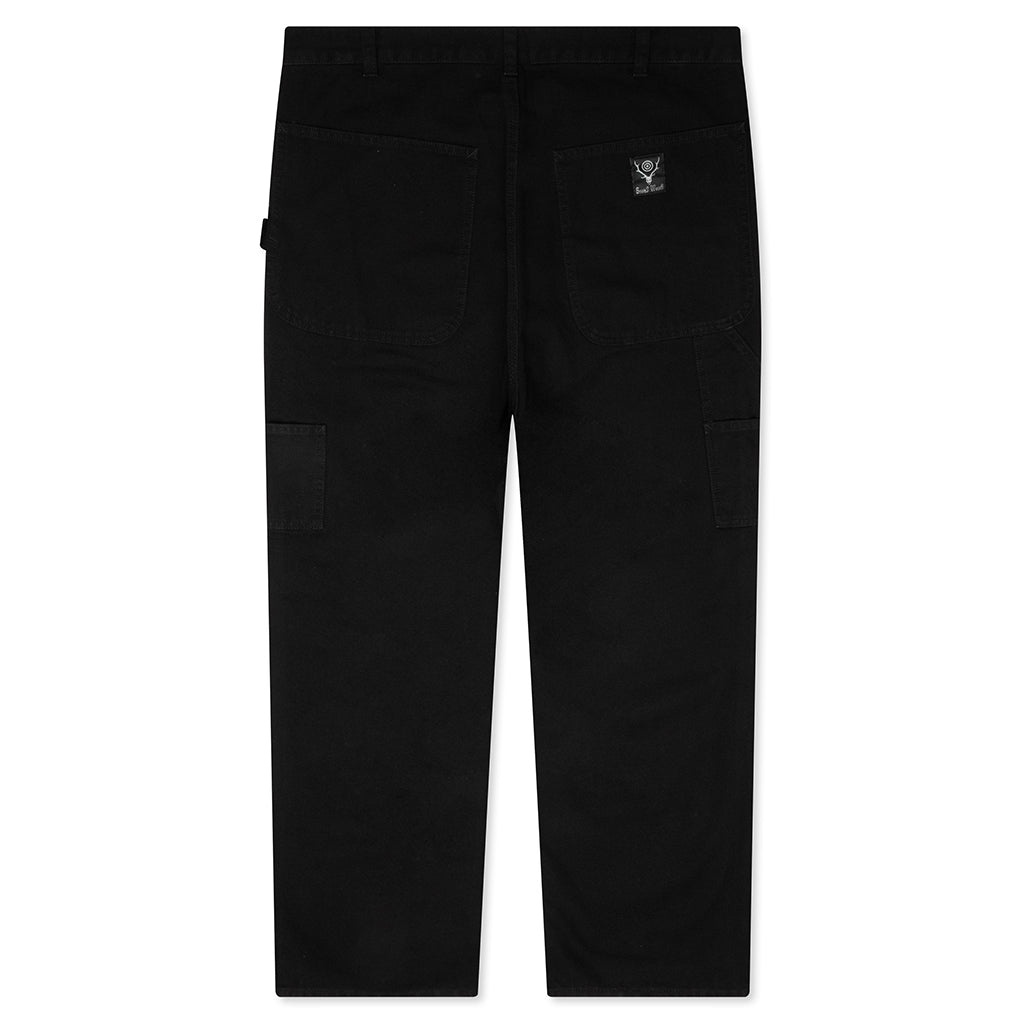 DOUBLE KNEE PAINTER PANT - BLACK - 2
