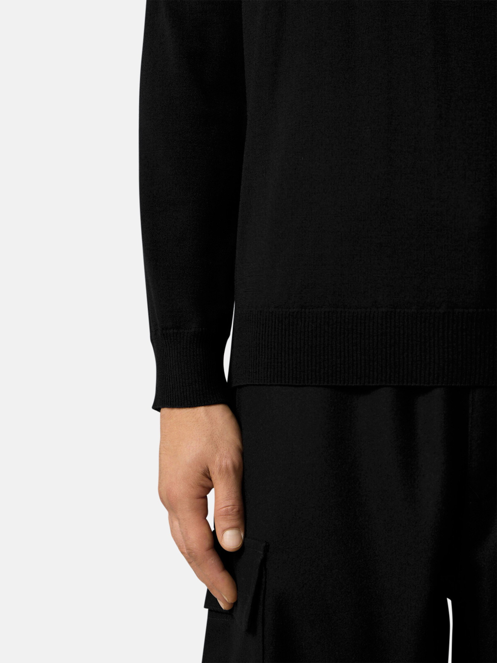 5100074 PURE LIGHT RWS WOOL_STONE ISLAND GHOST - 4