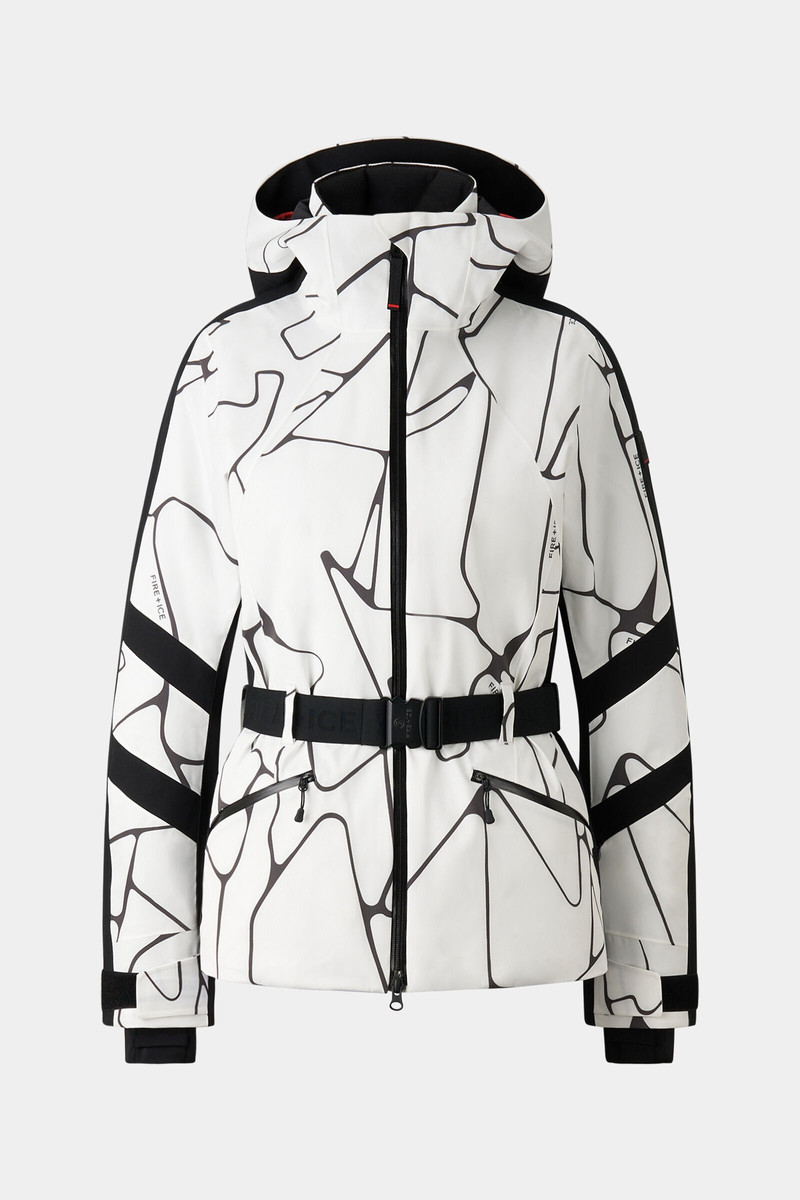 Moia Ski jacket in White/Black 1