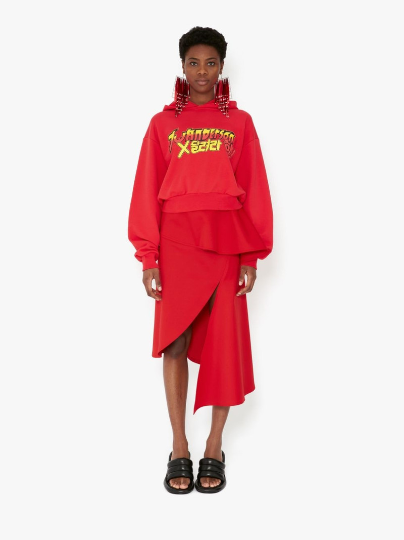 JW Anderson PEPLUM SLIT SKIRT outlook
