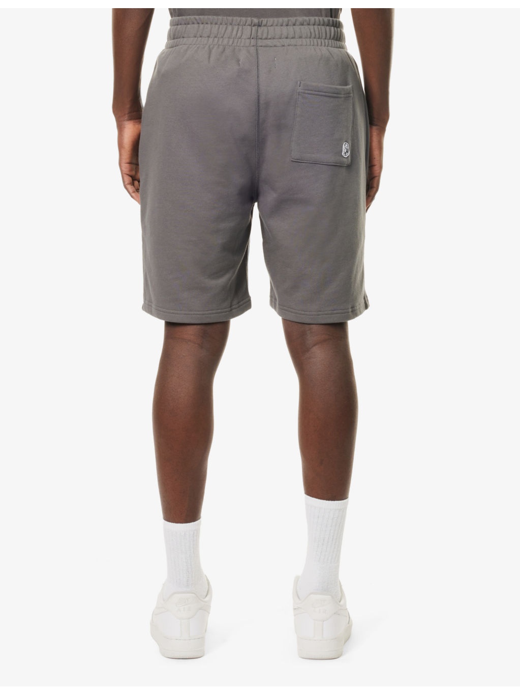 Arch Brand-Print Cotton-Jersey Shorts - 4