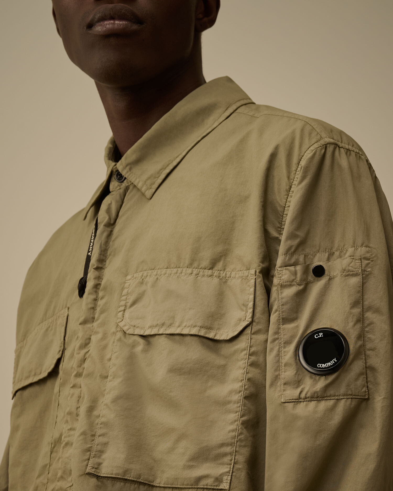 Flatt Nylon Lens Zipped Overshirt - 5
