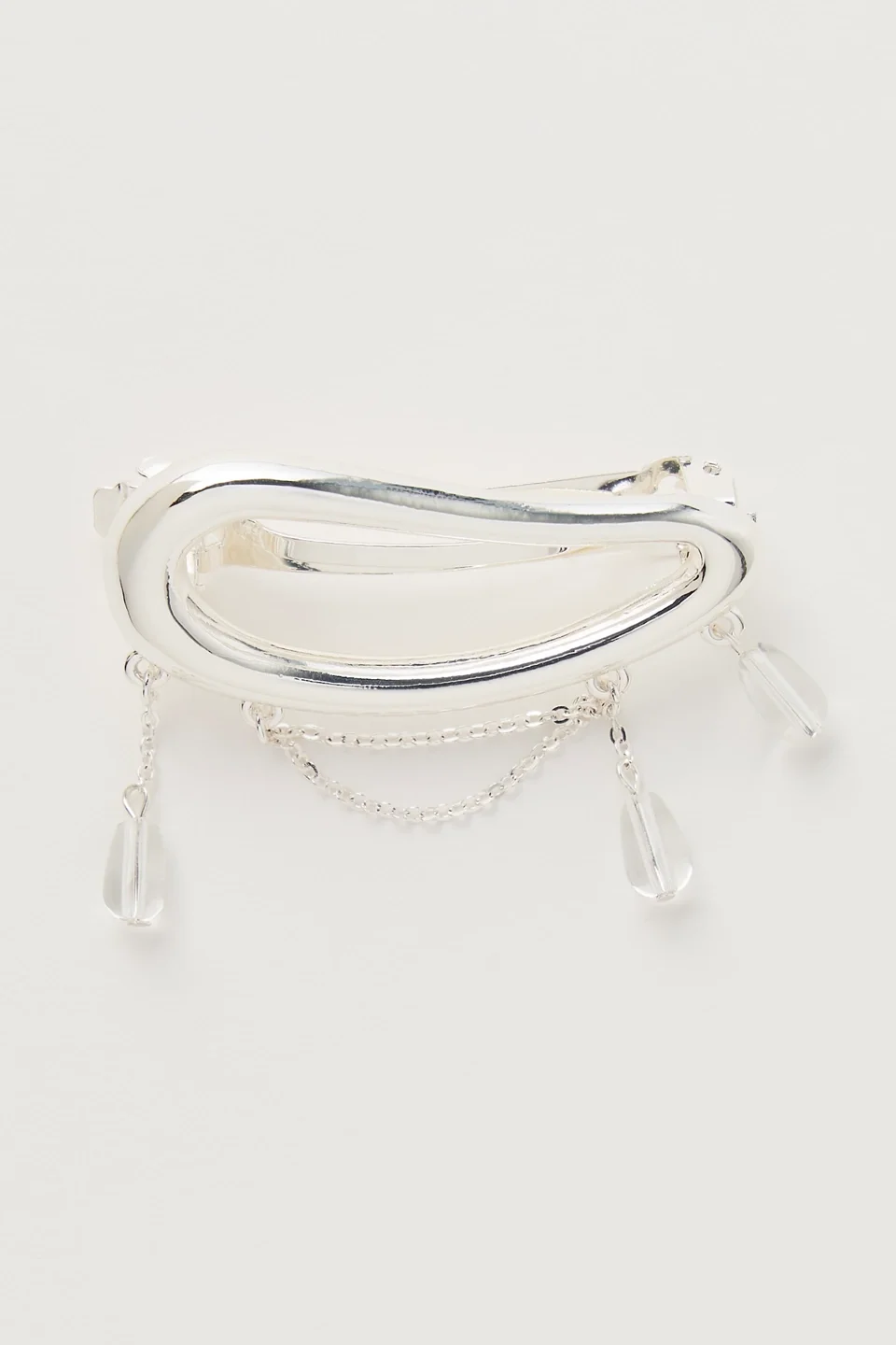 Dew Drop Single Statement Barrette - 1