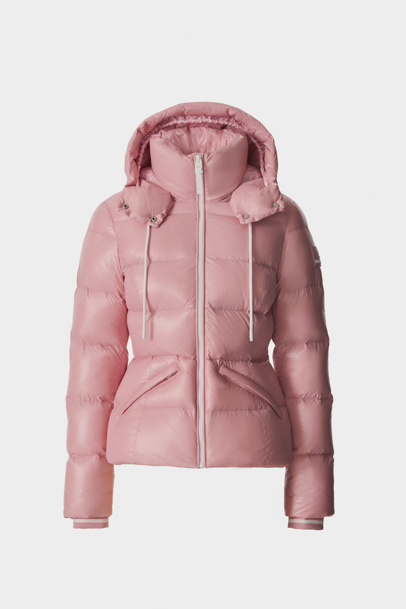 MACKAGE MADALYN-RR Logo Pattern Down Jacket — MACKAGE x Roller Rabbit outlook