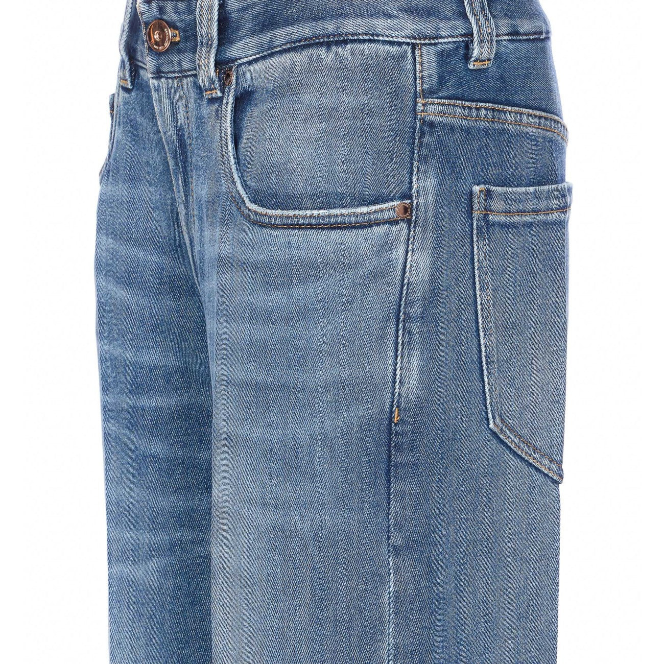 Brunello Cucinelli Women Contemporary Loose Jeans With Monile - 3