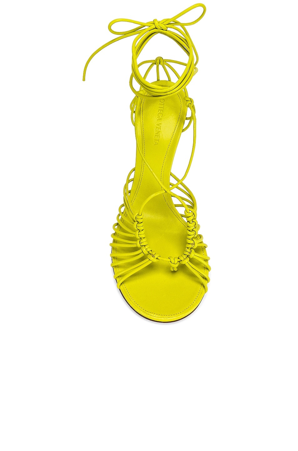 Dot Lace Up Sandals - 4