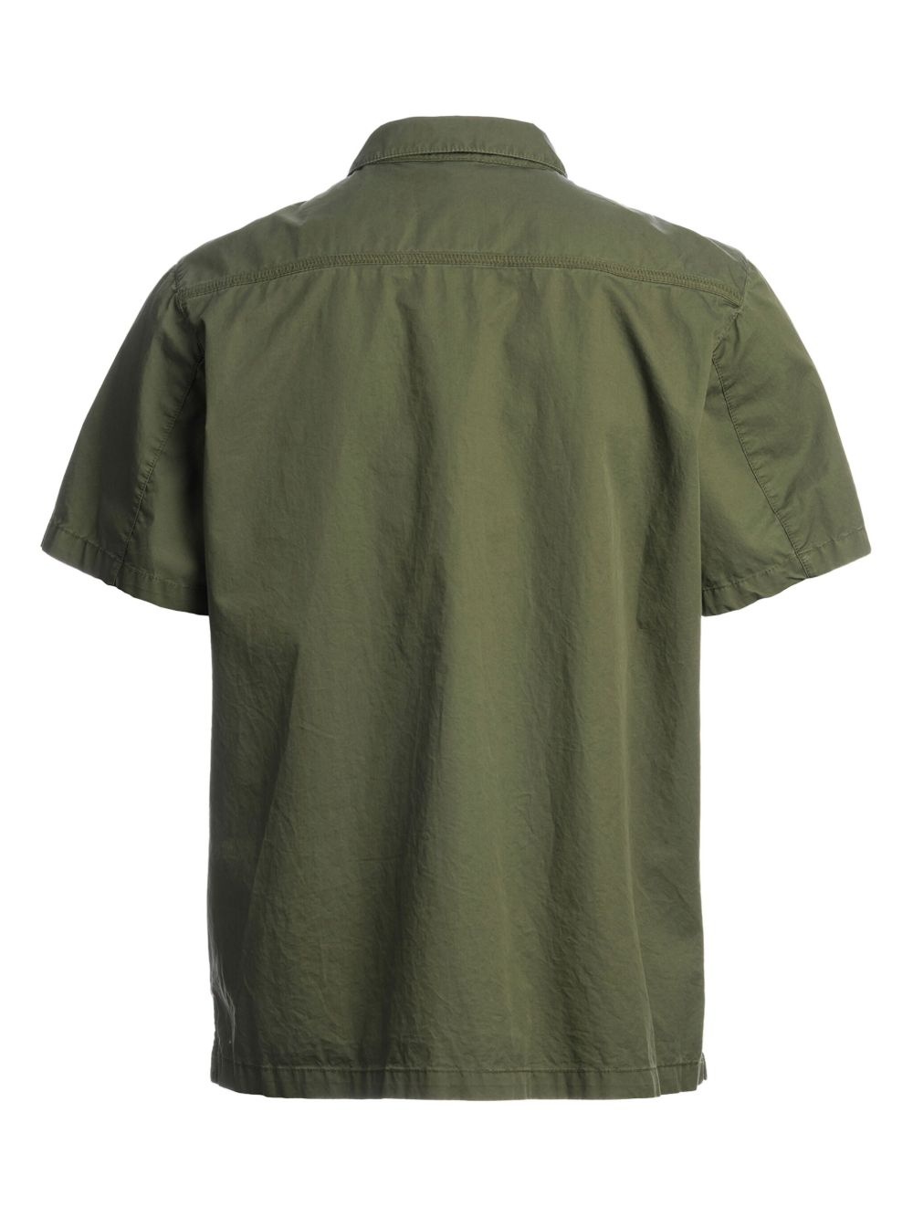logo-patch shirt - 2