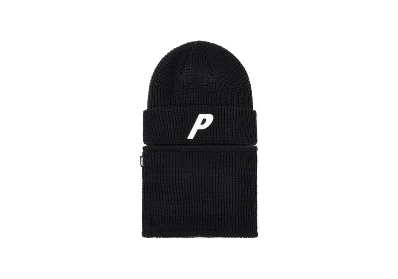 ZIP OFF FACEWARMER P BEANIE BLACK - 1