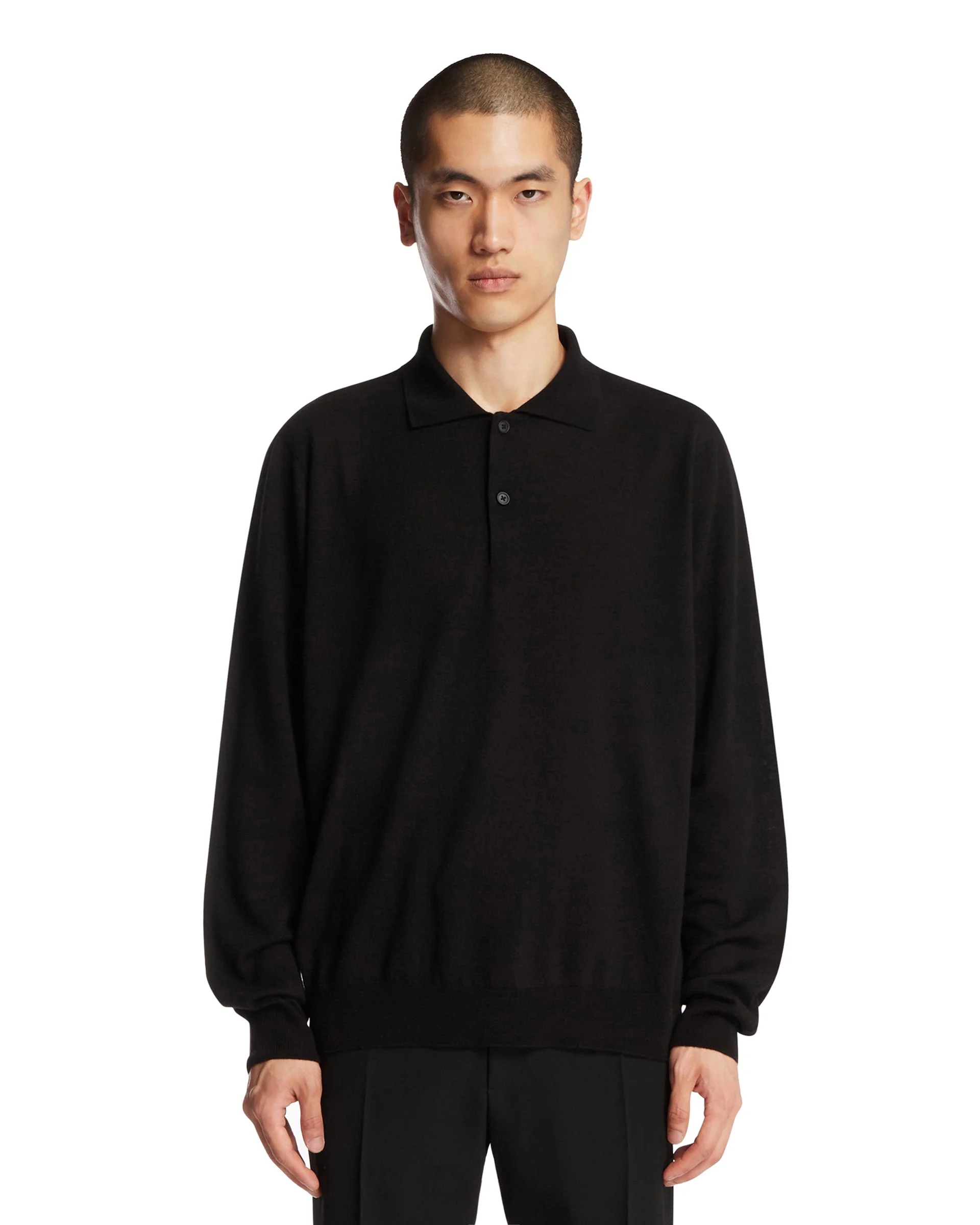 Black Cashmere Top - 1