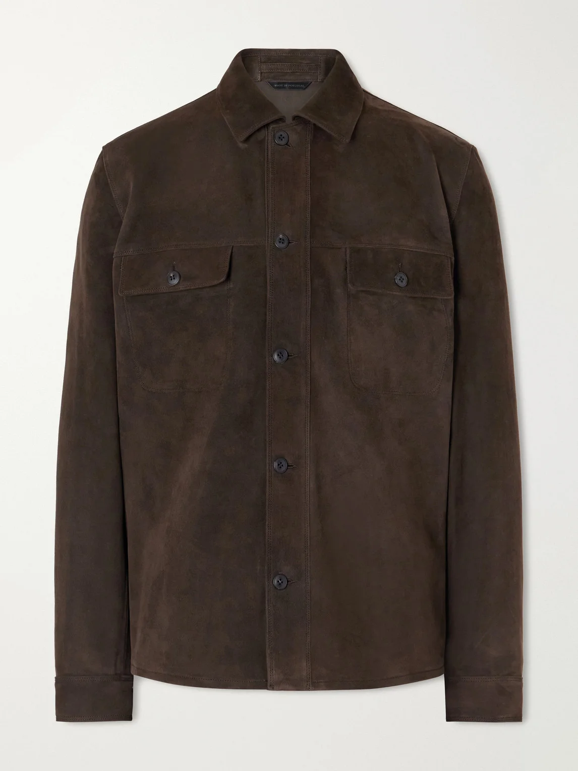 Suede Overshirt - 1