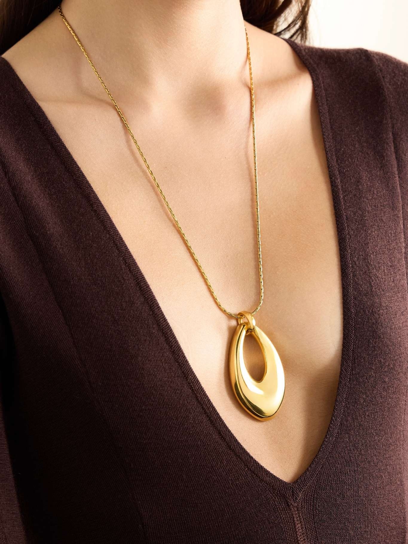 Arp gold-tone necklace - 2