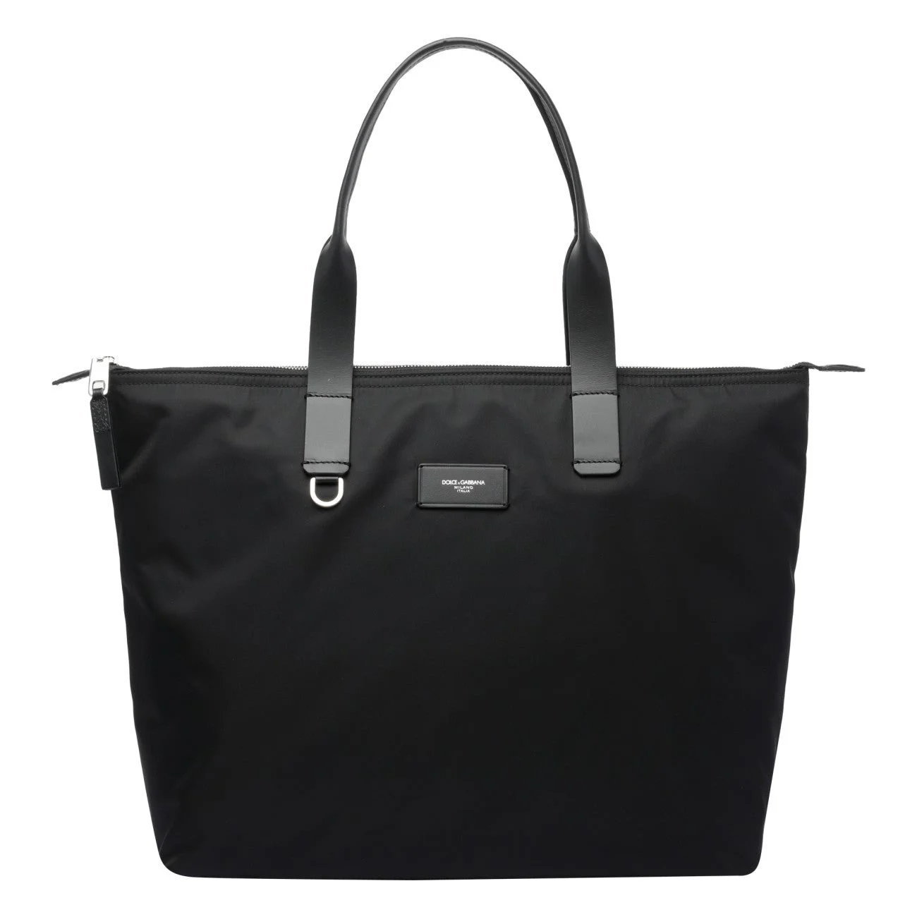 Dolce&Gabbana Men Medium Shopping Bag With Logo - 1