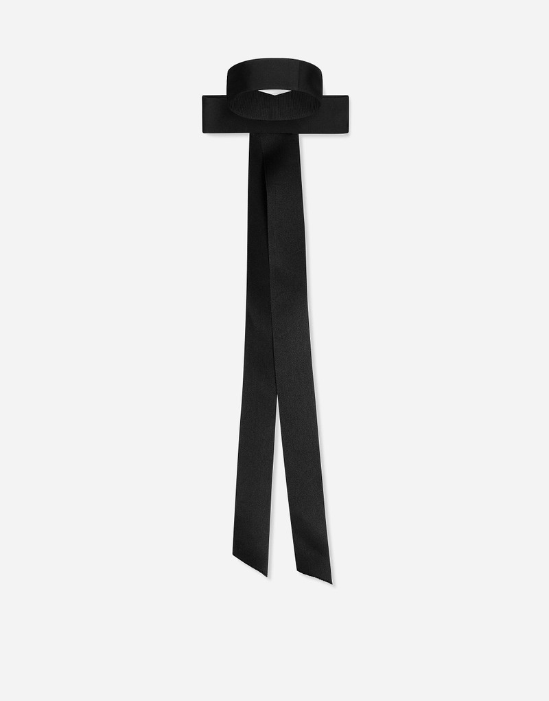Tie choker with bow 3