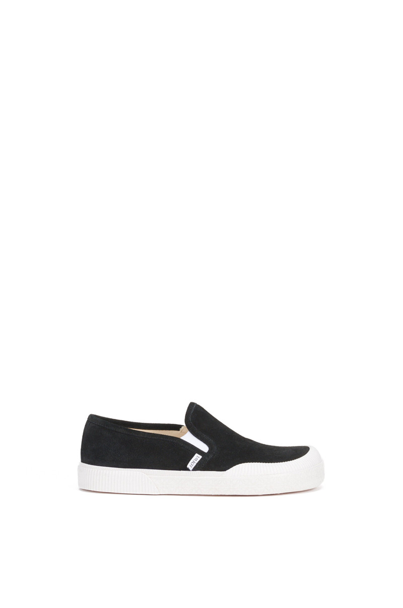 Terra Vulca slip-on sneaker in suede 1