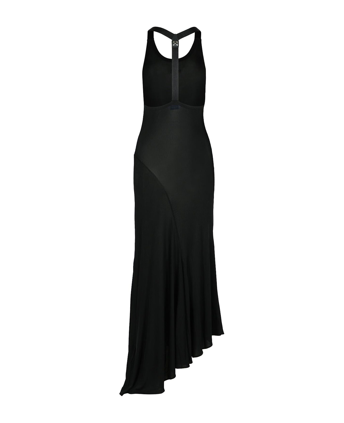 Black Viscose Dress - 3